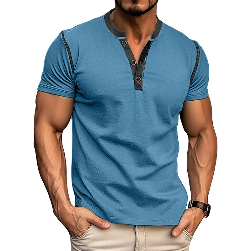 Fashion Short-sleeved Polo Shirt