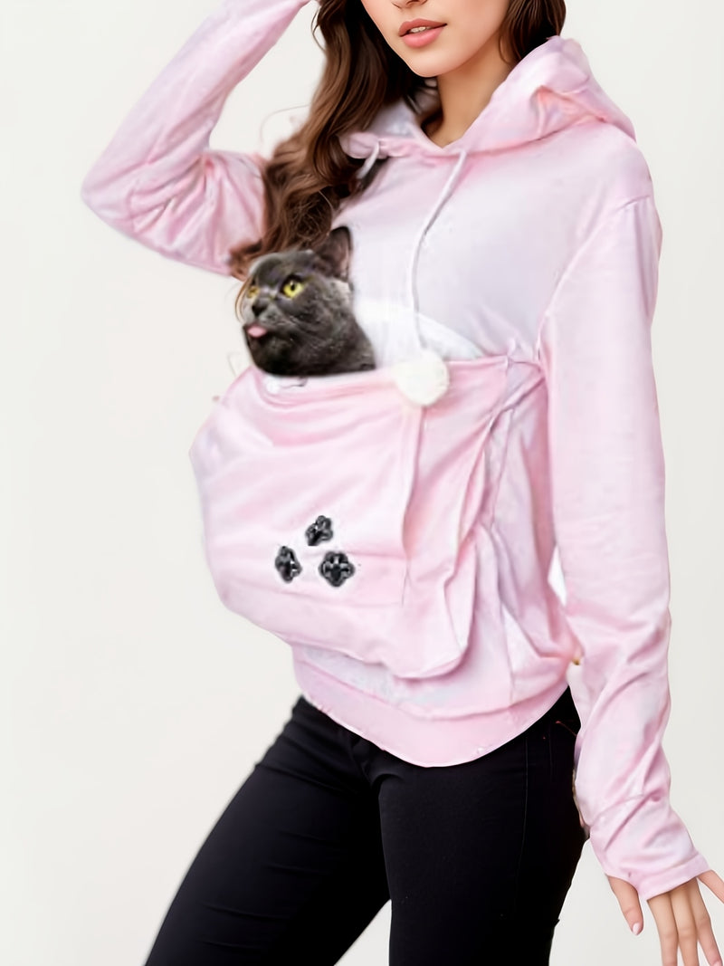 Women's Cute Casual Cat Claw Hoodie