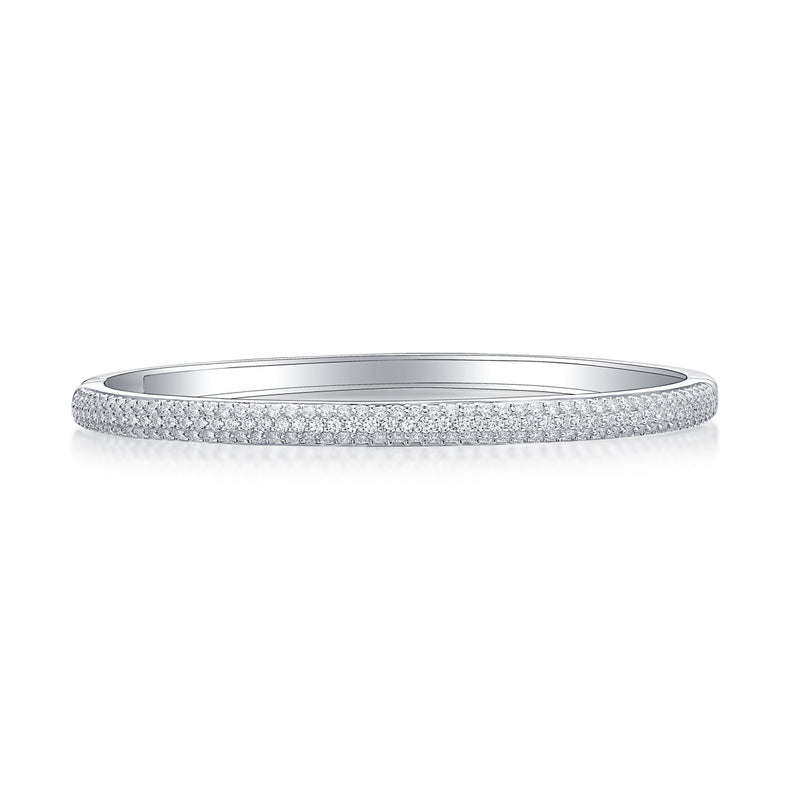 Monologue Luxury Fashion Set Mosan Diamond S925 Silver Bracelet