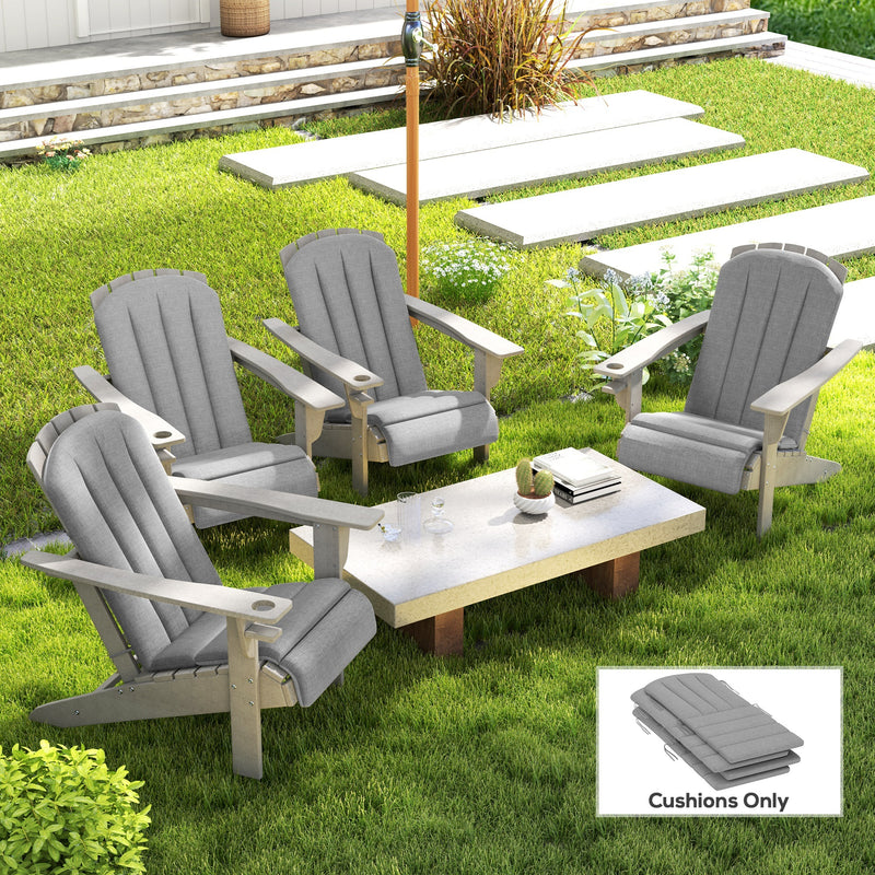Set Of 4 Outdoor Chair Cushions