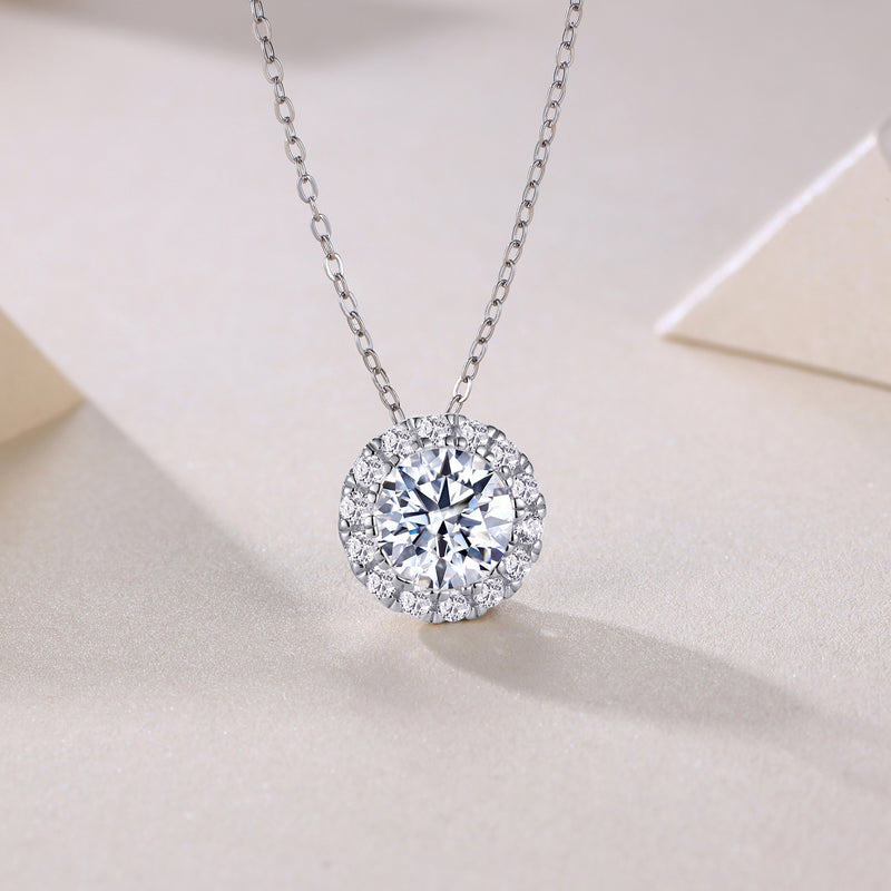 Legend Of The Starry Night - A Fashionable And Luxurious Diamond Jewelry Pendant Set