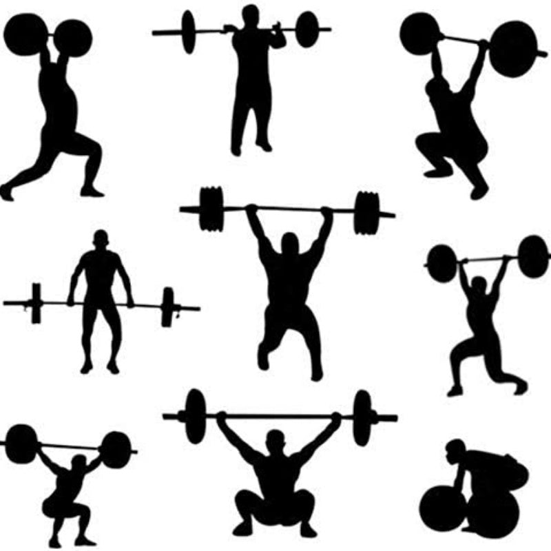 Barbell Rod Suitable For 2 'Olympic' Weight Plates