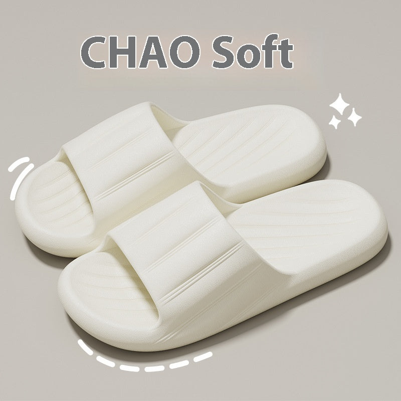 Summer Thick Bottom Non-slip Bathroom Slipper Women Men Couples Shoes