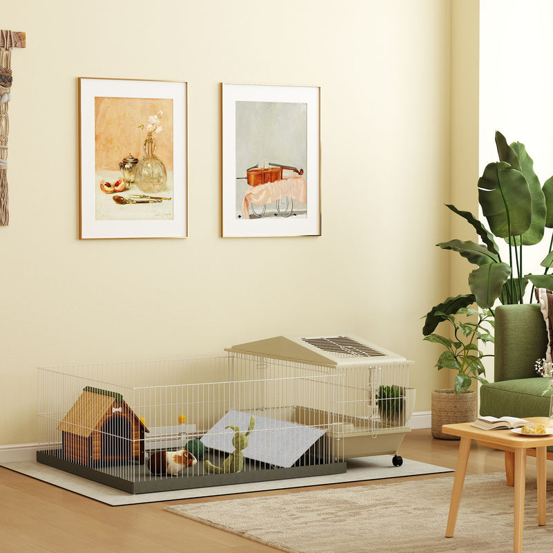 Small Animal Cage With Removable Pet Playpen