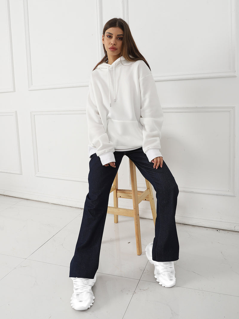 Women's Fashionable Casual Printed Hoodie