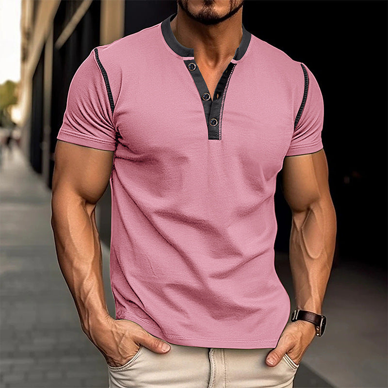 Fashion Short-sleeved Polo Shirt
