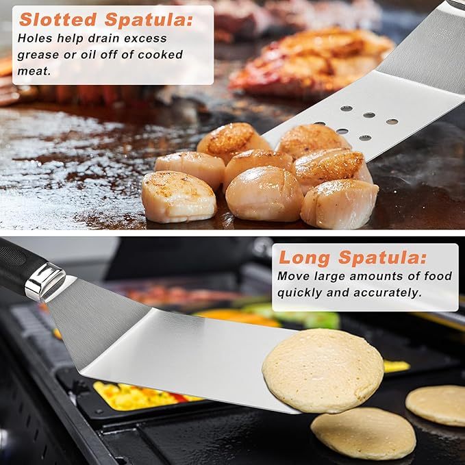 27 PCS Griddle Accessories Kit, Flat Top Grill Accessories Set For Camping