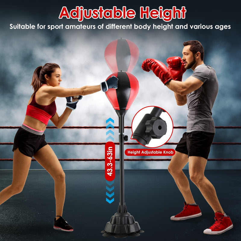 Punching Bag With Stand Free Standing Boxing Ball