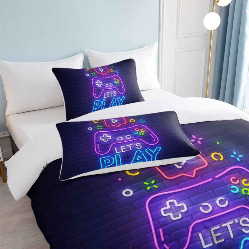 Gaming Duvet Cover Set Twin Full Queen King Size