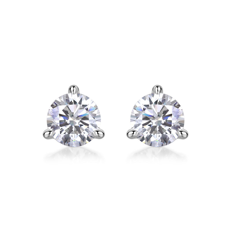 Freeze Frame Luxury Fashion Diamond Earrings Stud Set