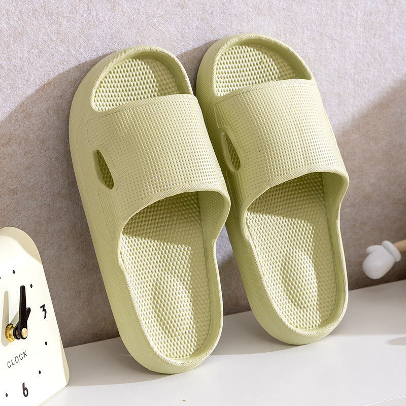 Summer Non-slip Floor Bathroom Slipper Women Men Couples Shoes