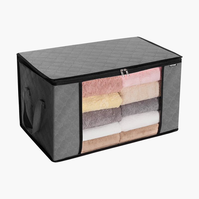 6 Packs 60L Oversized Blanket Storage Bags
