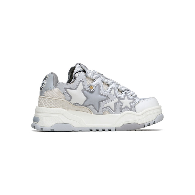 KAALIXTO--Daisy Bread Shoes-Grey - Unisex
