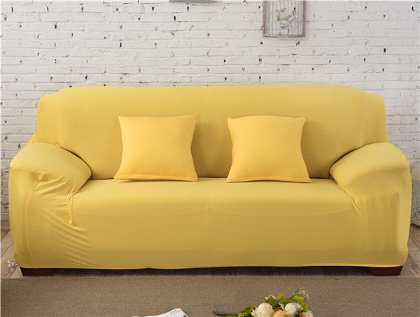 Solid Corner Sofa Covers Couch