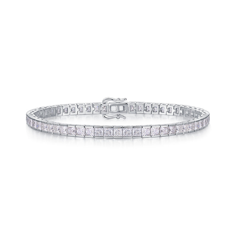 Time Tunnel Luxury Fashion Mosan Diamond S925 Silver Necklace Comparable To Natural Diamonds