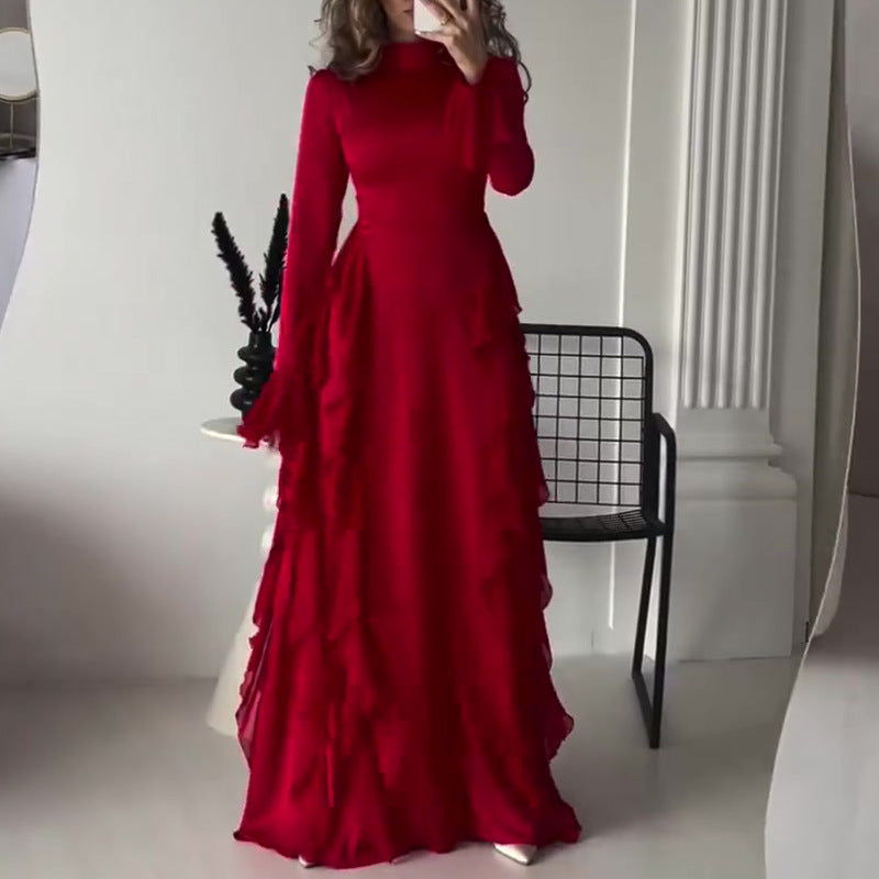 Women's Round-neck Flared Sleeves