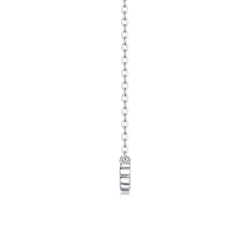 White Moon And Stars - A Fashionable And Luxurious Diamond Jewelry Pendant Set