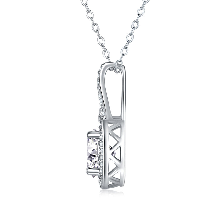 Curve - A Fashionable And Luxurious Diamond Jewelry Pendant Set