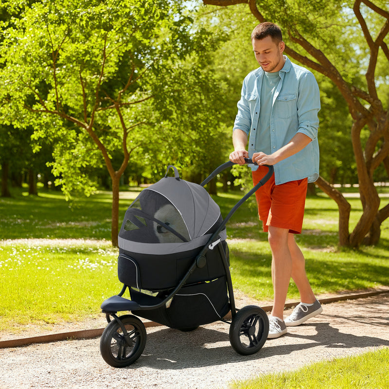 Pet Jogging Stroller For Small Dogs And Cats