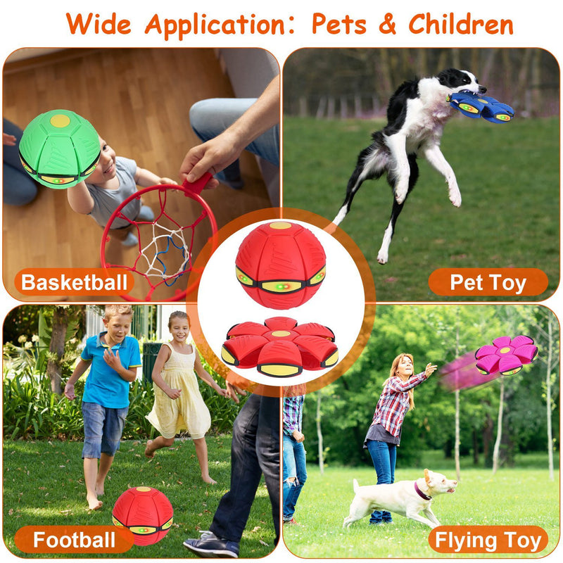 4 Pack Flying Saucer Ball Electric