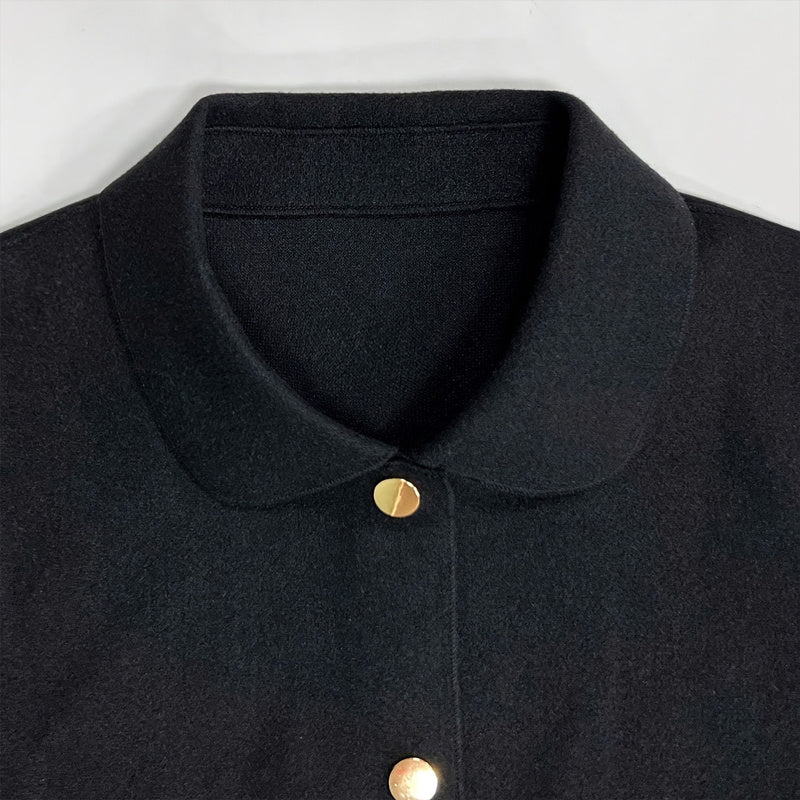 Elegant Women's Single-Breasted Raglan Sleeve Coat