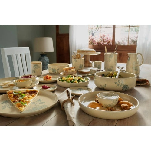 Handcrafted Ceramic Chip And Dip Bowl