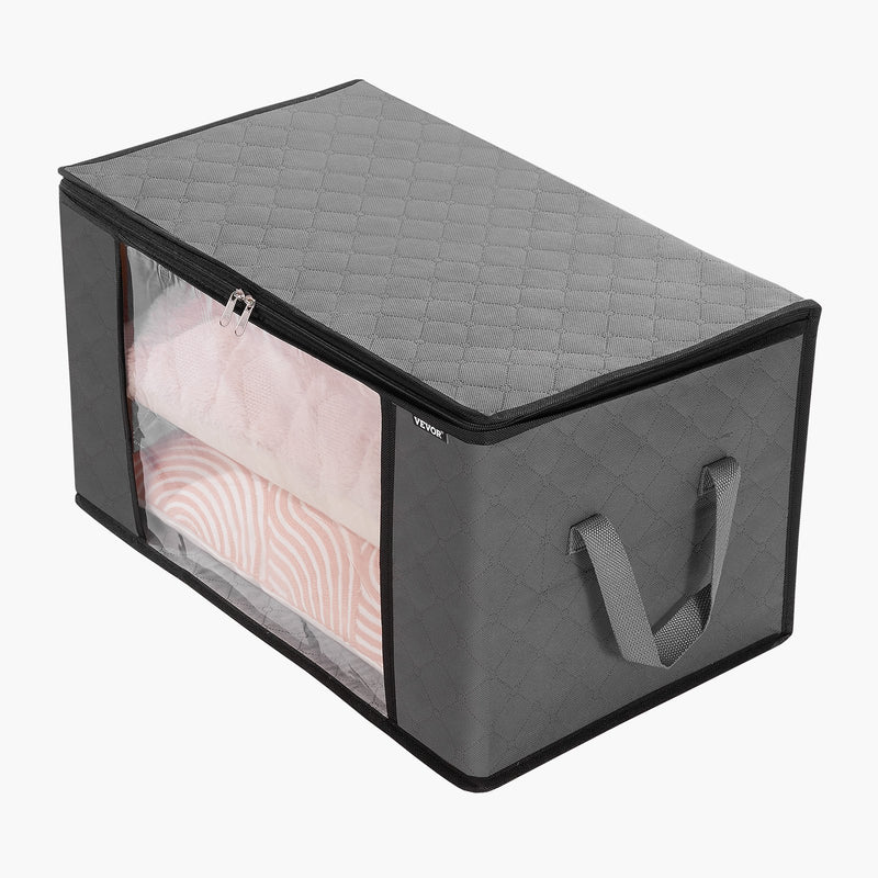 6 Packs 60L Oversized Blanket Storage Bags