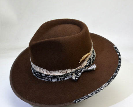 Wool-like Autumn And Winter Felt Cap