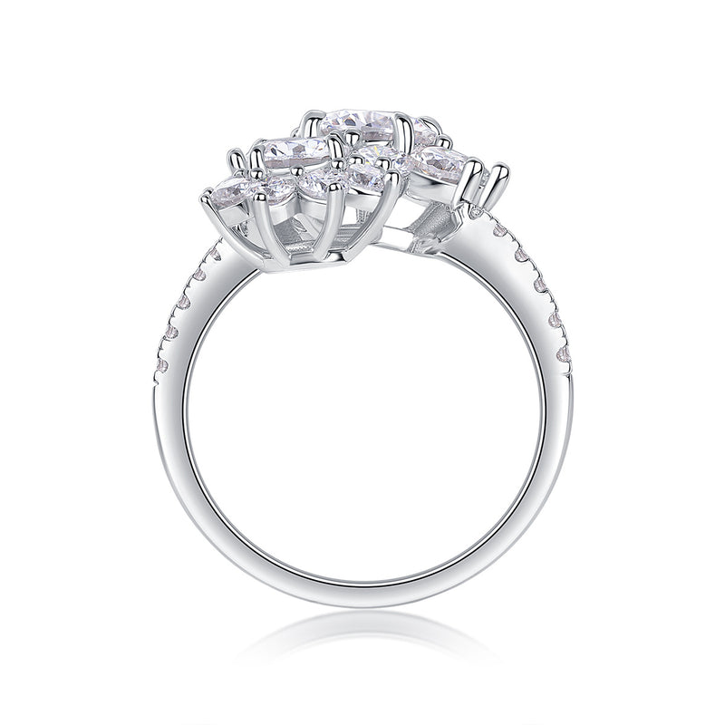 Petal Morning Dew - A Fashionable Diamond Jewelry Piece Set