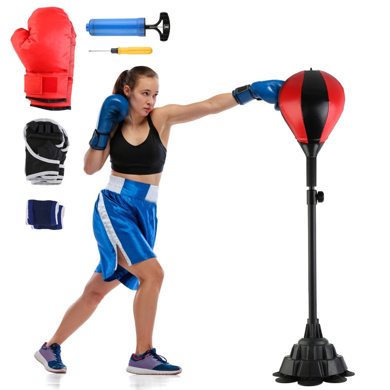 Punching Bag With Stand Free Standing Boxing Ball
