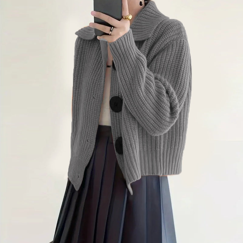 Women's Solid Color Free Size Sweater