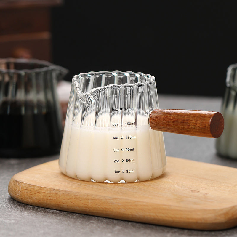 1 Pcs 180ml Mini Coffee Cup, Glass Milk Cup