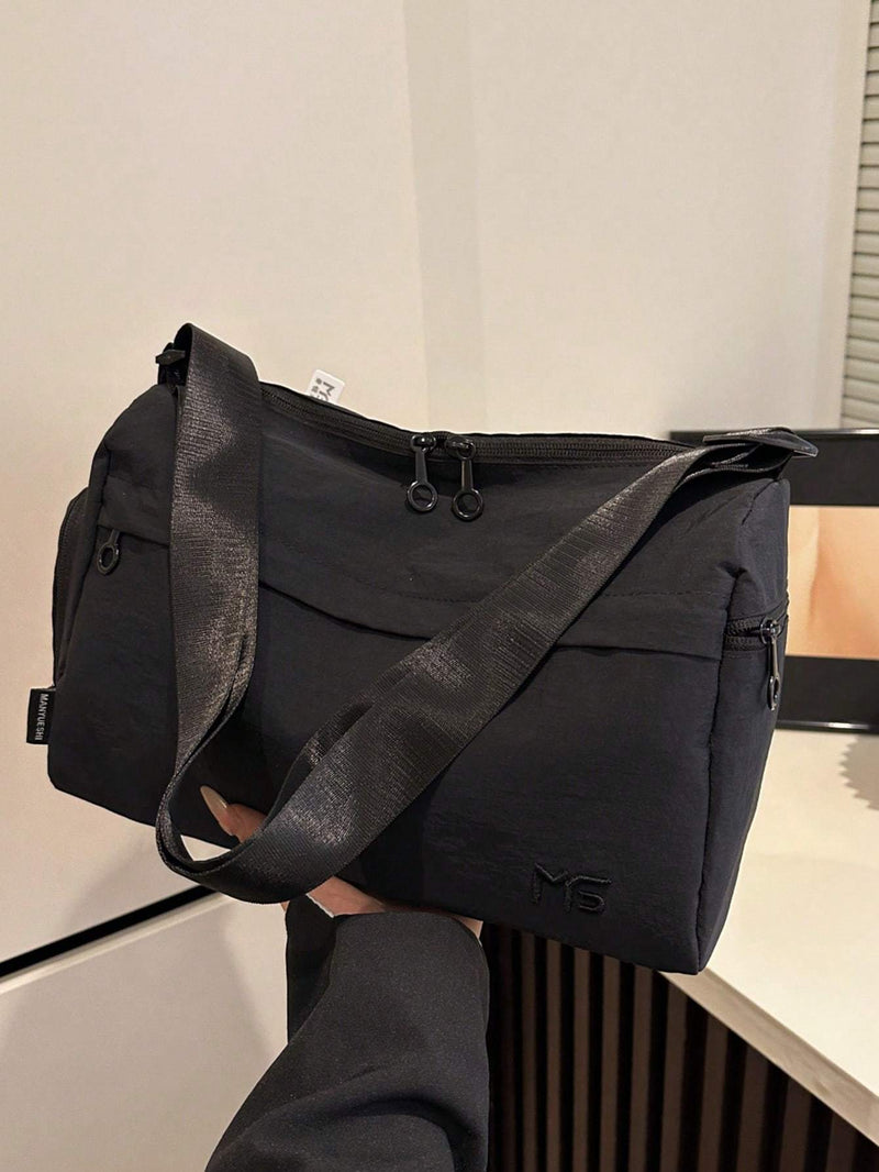 Lightweight Washed Fabric Yoga Bag For Women