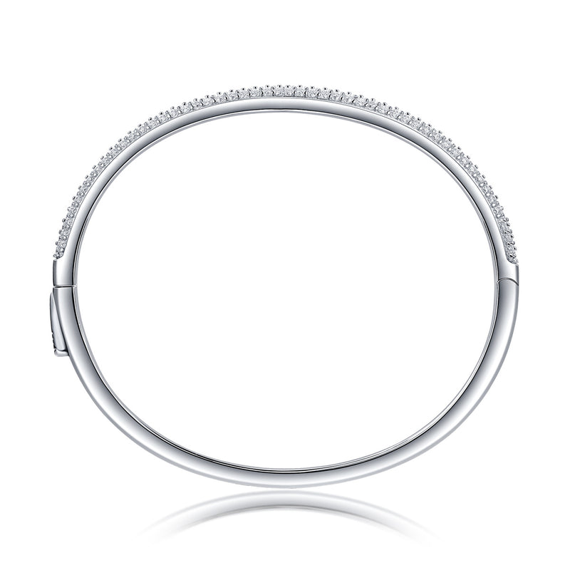 Monologue Luxury Fashion Set Mosan Diamond S925 Silver Bracelet