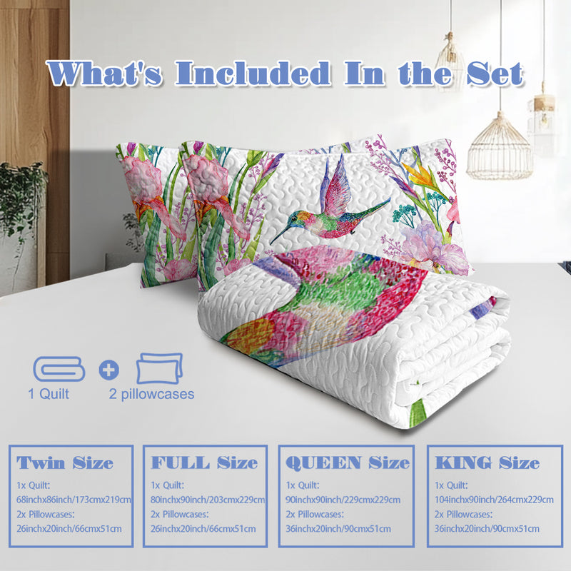 3 Pieces Queen King Size Soft Warm Bedding Set