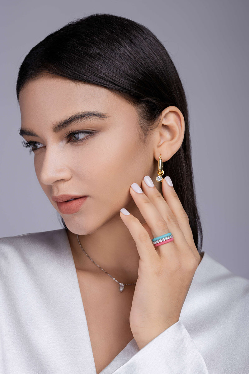 Dreamy Halo - A Fashionable And Luxurious Jewelry Accessory Set