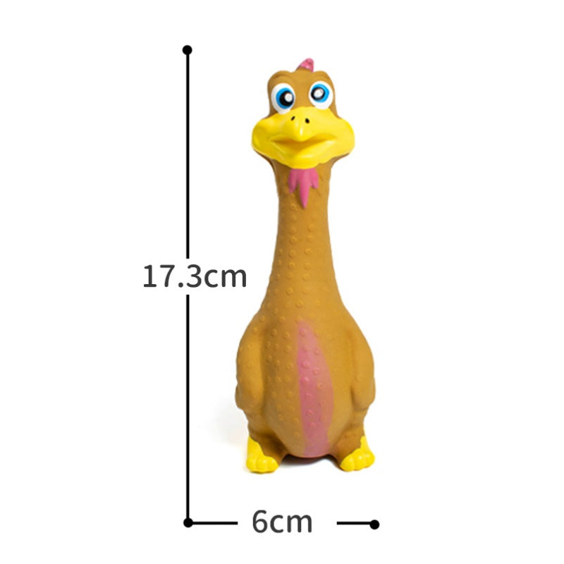 3pcs  Latex Screaming Chicken Toys