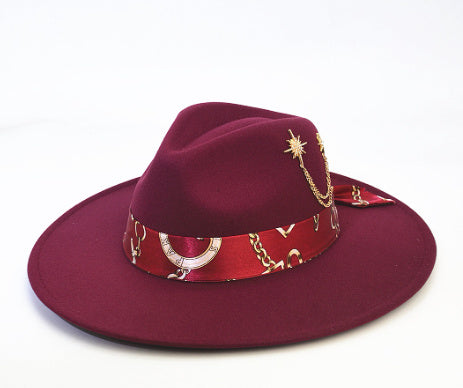 Wool-like Autumn And Winter Felt Cap