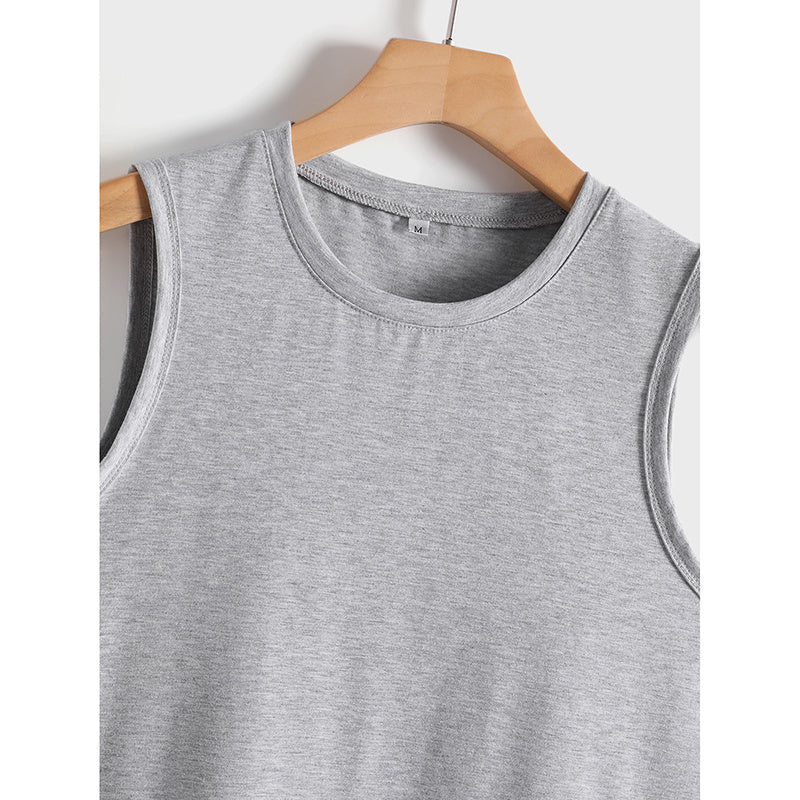 Womens Tank Tops Crew Neck Sleeveless