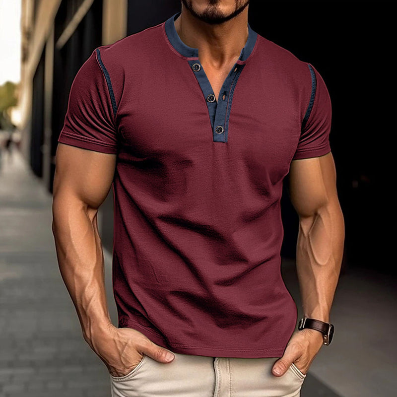 Fashion Short-sleeved Polo Shirt