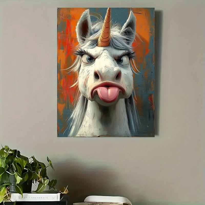 1 Piece Canvas Painting With Wooden Frame