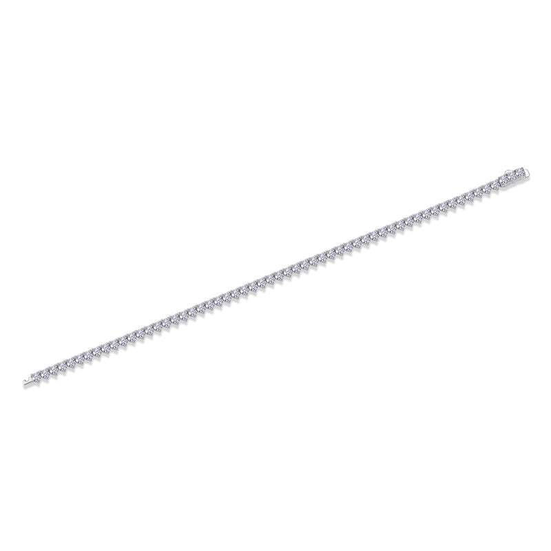 Mark Luxury Fashion Mosan Diamond S925 Silver Bracelet Comparable To Natural Diamonds