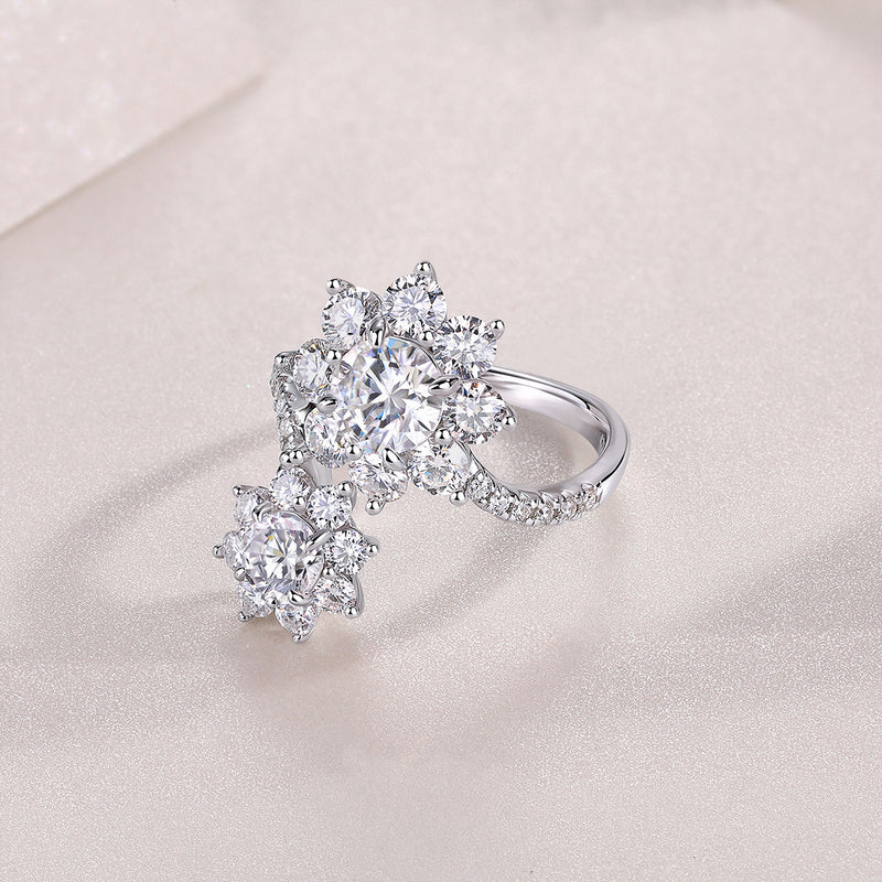 Petal Morning Dew - A Fashionable Diamond Jewelry Piece Set