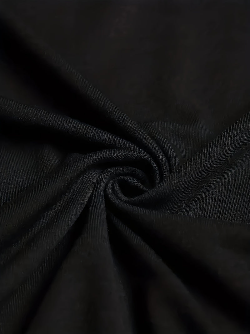 This Is A Men's Casual Round Neck Plus Size T-shirt