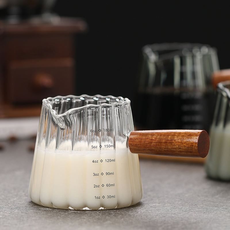 1 Pcs 180ml Mini Coffee Cup, Glass Milk Cup