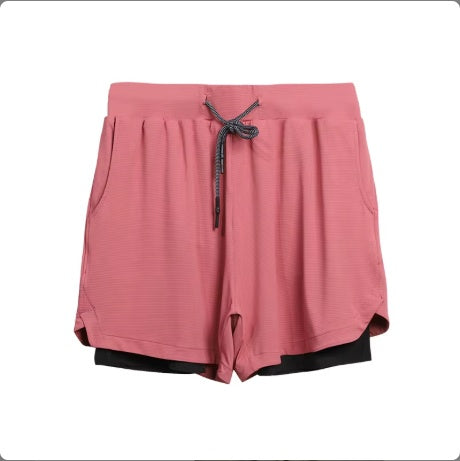 Men Liner Running Fitness Shorts