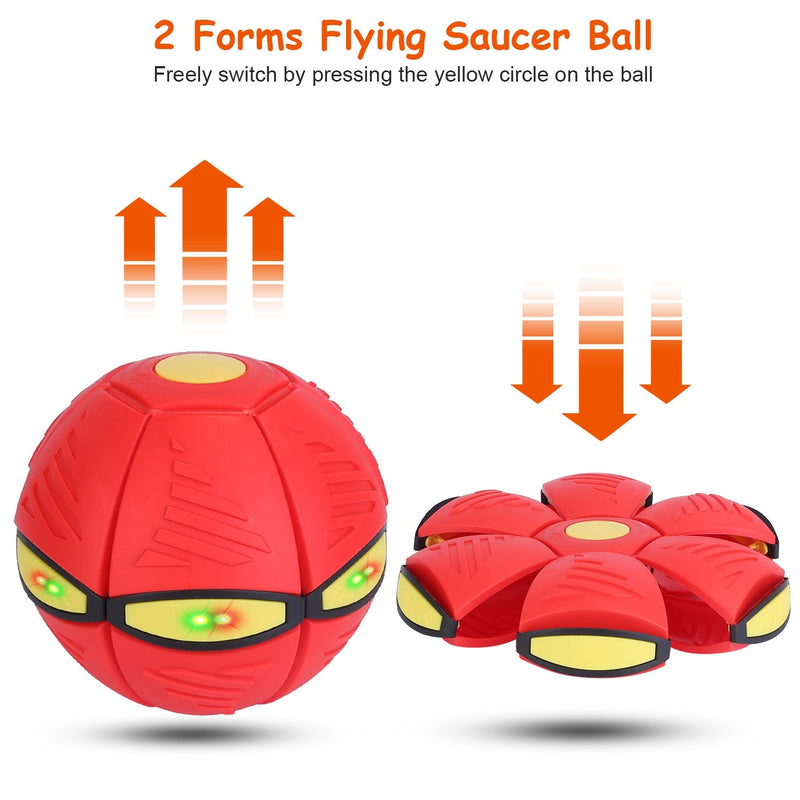 4 Pack Flying Saucer Ball Electric