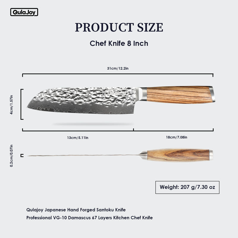 Qulajoy Nakiri Chef Knife