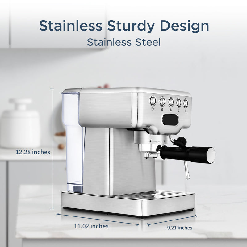Geek Chef Espresso Machine, 20 Bar