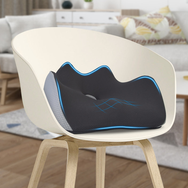 1Pc Memory Foam Seat Cushion Sciatica Pain Relief Cushion Pillow S